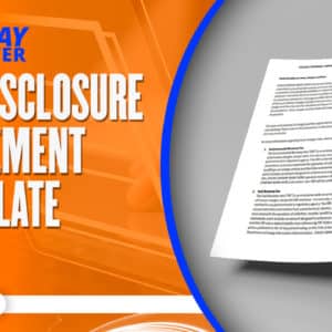 Fee Disclosure Agreement Template